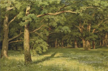Bosquet œuvres - Le paysage classique de la défrichement des forêts Ivan Ivanovitch arbres